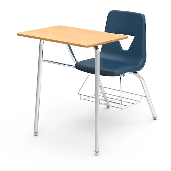 Virco 31.38 in. H, Molded Polypropylene Shell 24 in. W X 2400BR - main